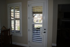 Shutter Door with French Cut-Out for Handle